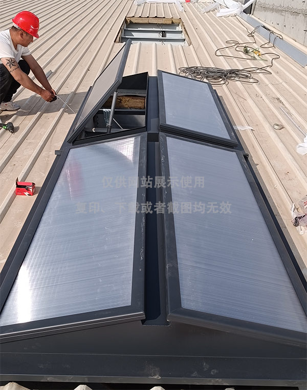 兰州王老吉生产车间咸阳排烟天窗