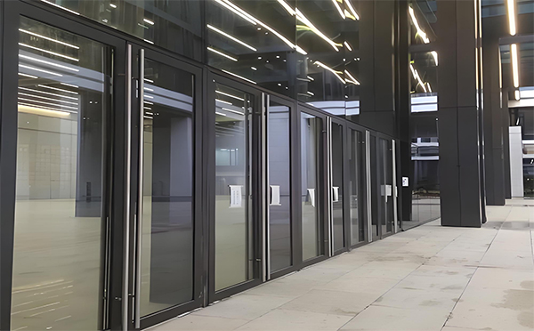 咸阳玻璃地弹门