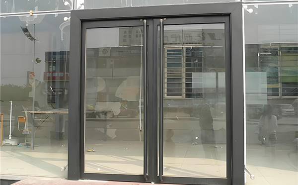 咸阳玻璃地弹门